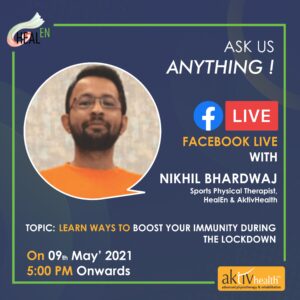 FB LIVE 9 MAY 21